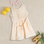 Little Girls Dress, Pale Yellow