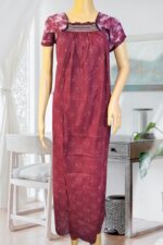Ladies Pure Cotton Nighty with Elastic