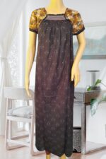 Ladies Pure Cotton Nighty with Elastic