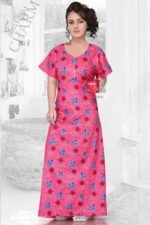 Ladies Pure Cotton Superior Quality Nighty