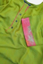 RUHANI1003-2 Ladies double tone rayon kurti
