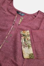 RUHANI1004-2 Ladies double tone rayon kurti