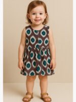 Baby Girls Daily Wear Frock, Printed