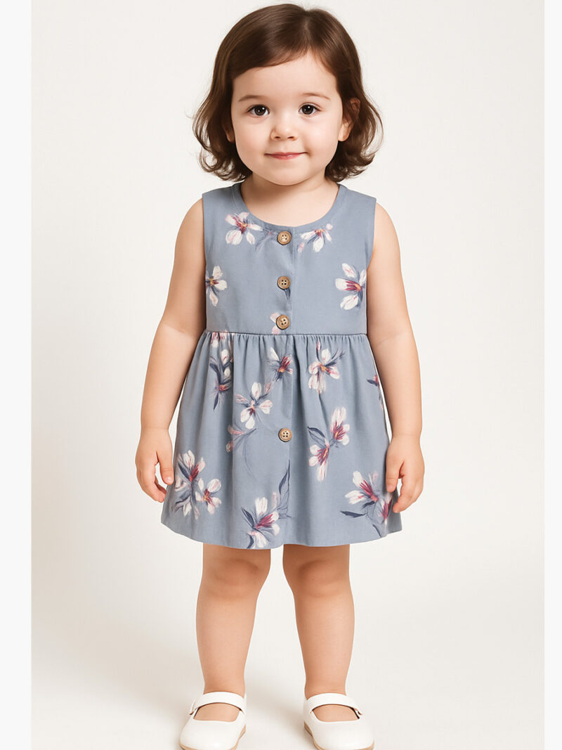 Little Girls Frock, Floral