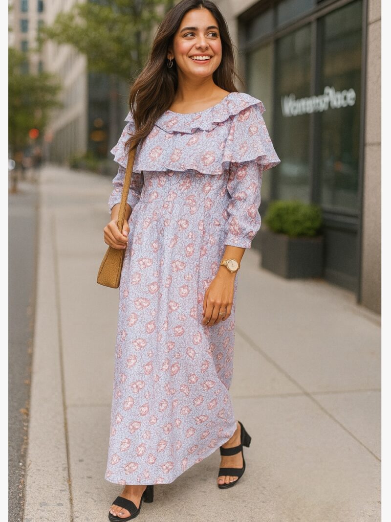 women Rayon Maxi Dress