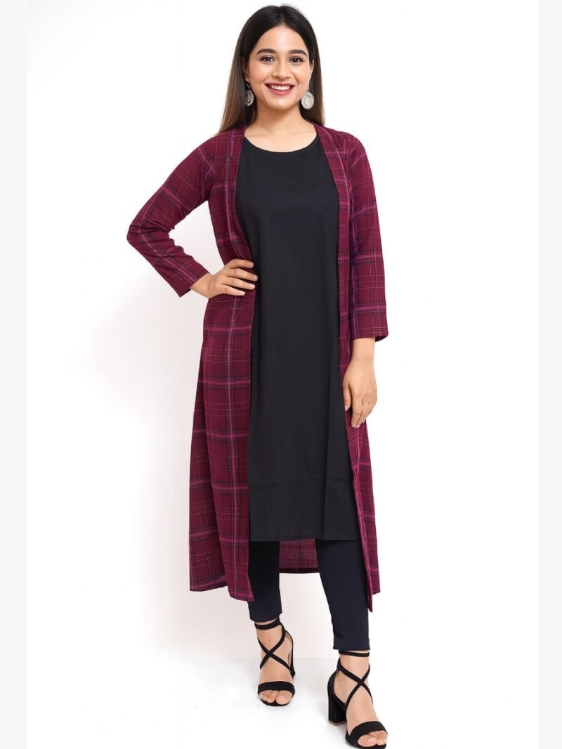 women layered kurti top