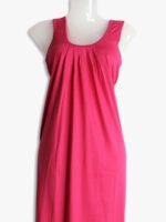 Women's Place Full-Length Cotton Slip Nightdress – Pink