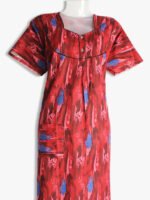 WN-MIHIKA-12-RD-XL-10-F-crop women cotton nighty - women's place