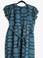 women frock nighty, short, slate blue