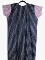 pure cotton zipper nighty for women - women's place