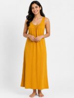 cotton-slip-yellow full length cotton slips