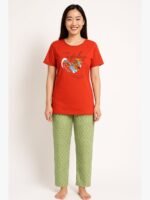 ns1 women cotton night suit - women's place