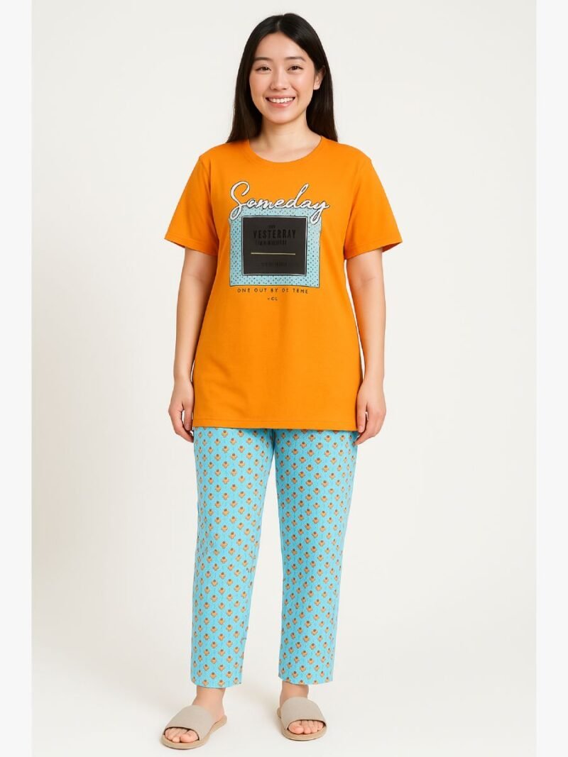 ns2 women cotton night suit set - women's place