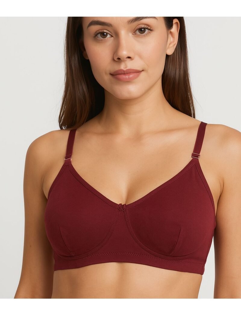 WB-REVOS-01-MR-L-09-F women premium cotton bra - women's place