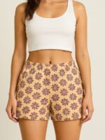 women cotton bermuda short - women's place