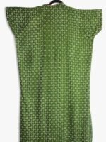 Cotton Nighty – Collar Neck, Zipper, Side Pocket -Women's Place