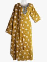 Cotton Nighty with Shawl/Dupatta - Women's Place