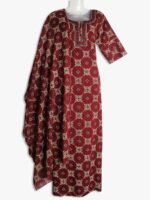 Cotton Nighty with Shawl/Dupatta - Women's Place