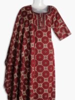 Cotton Nighty with Shawl/Dupatta - Women's Place