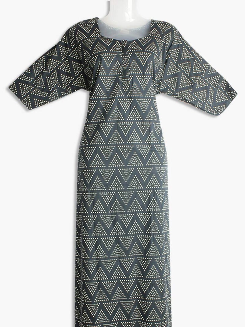 women's pure cotton zipper nighty - women's place