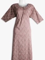 women's pure cotton zipper nighty - women's place