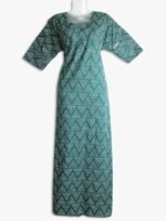 women's pure cotton zipper nighty - women's place