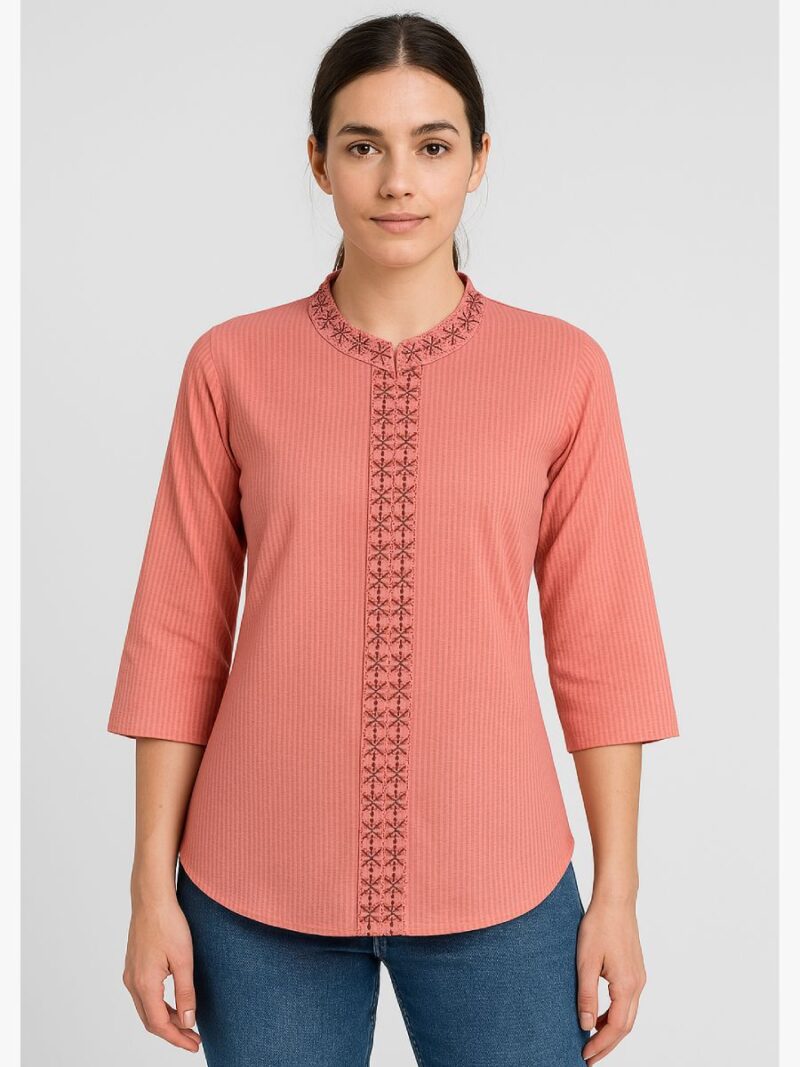 WTS-GK-01-DPK-XL-02-F women casual top - women's place