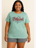 women plus-size cotton t-shirt - women's place