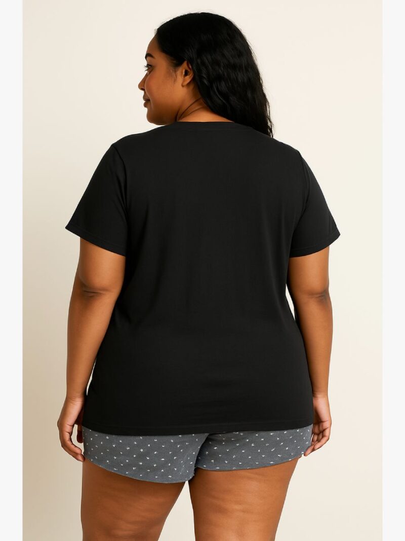 women plus-size cotton t-shirt - women's place