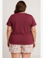 women plus-size cotton t-shirt - women's place