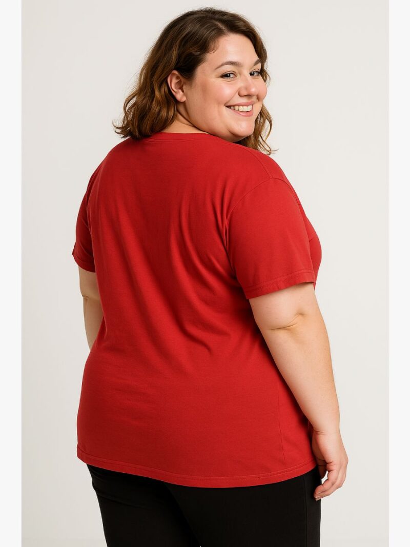 women plus-size cotton t-shirt - women's place