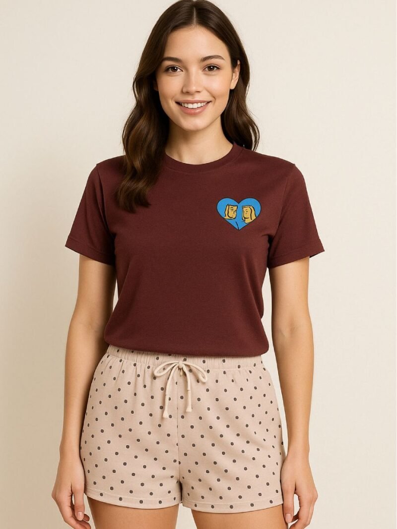 women lounge t-shirt - women's place