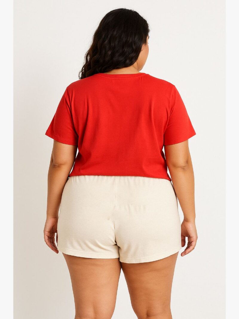 women plus-size cotton t-shirt - women's place