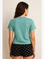 women cotton t-shirt - women's place