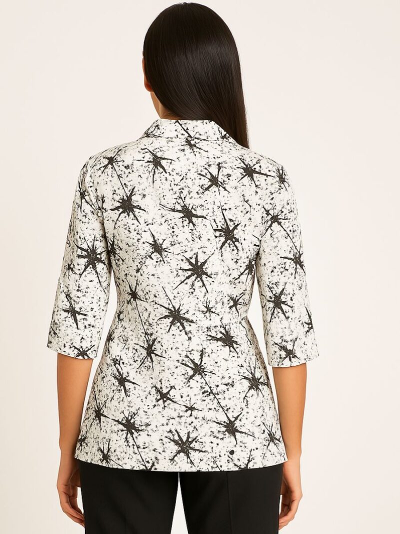 women casual printed tunic top - women's place