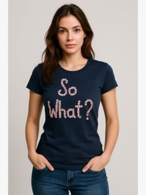 women cotton t-shirt - women's place