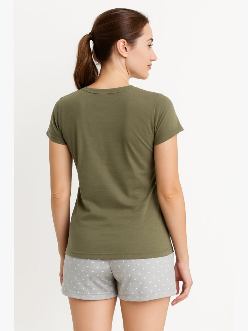 women cotton t-shirt - women's place