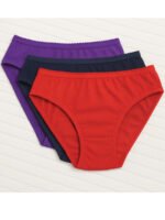S Women's Cotton Panty, 3 Pcs Pack