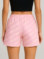 WBAR-SRI AMMAN-01-PK-XL-03-B Pink Printed Cotton T-Shirt for Women