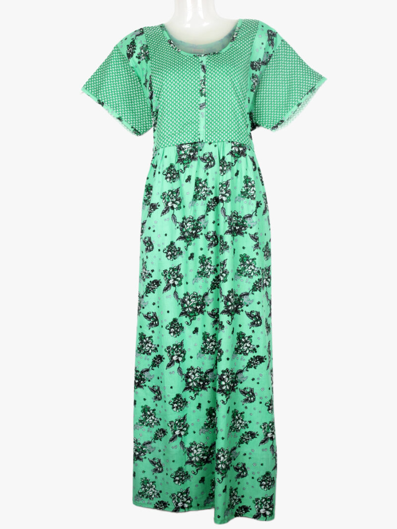 women cotton feeding frock nighty
