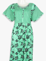 WN-SADIQ-57-GR-XXL-02-F-crop women cotton feeding frock nighty