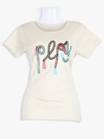 WNS-SYLO-877-IV-S-03-T-F Women’s Cotton Night Suit Pajama Set, Printed