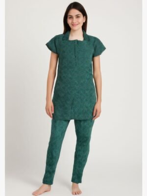 women cotton night suit