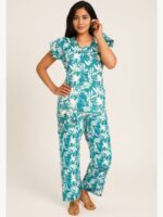 WNS-VENIS-874-FG-L-03 women cotton night suit