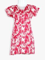 WNS-VENIS-874-RD-L-01-T-F women cotton night suit