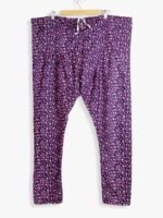 Women Cotton Night Suit, Dotted Print, Dusty Pink