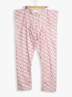 WNS-YOGA-887-RD-XXXL-04-P-F - Copy Women Cotton Night Suit, Dotted Print, Red