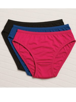 Women’s Cotton Panty, 3 Pcs Pack