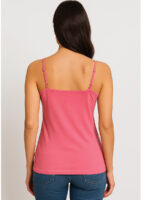Women's Cotton Camisole Top, Blush Pink