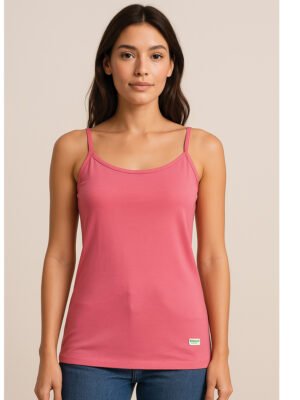 Women's Cotton Camisole Top, Blush Pink